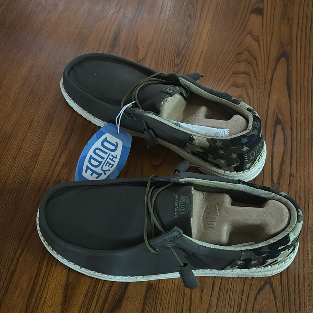 Hey Dude, Wally Funk Camo, Men’s 11